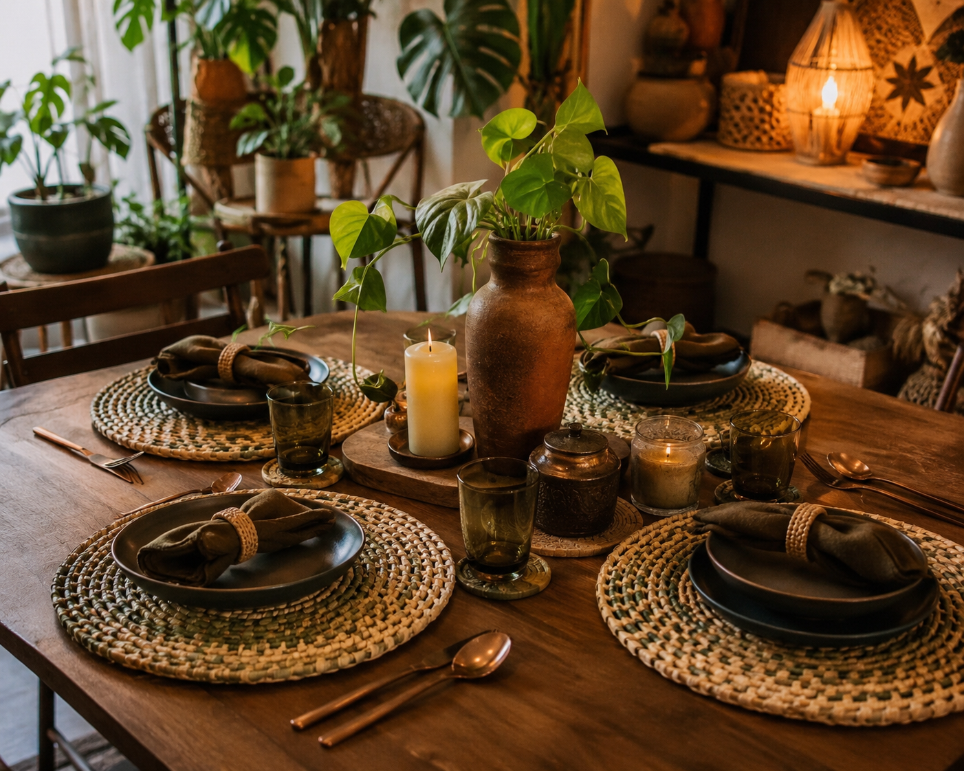 Palm Woven Alter/Place Mats