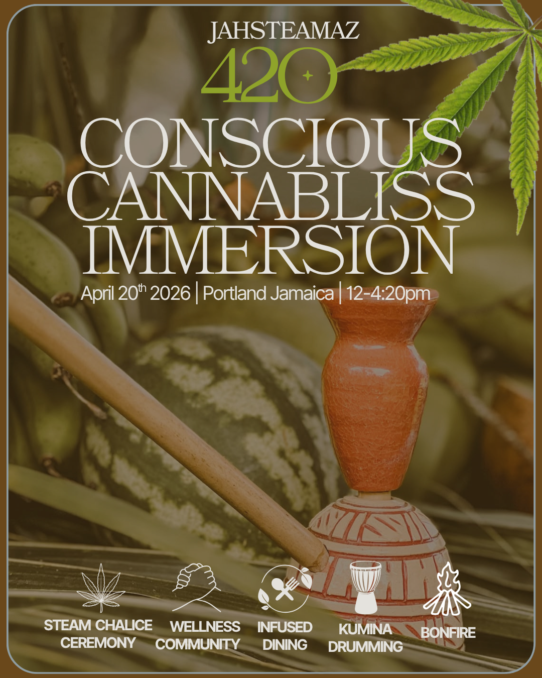 420 CONSCIOUS CANNABLISS IMMERSION TICKET