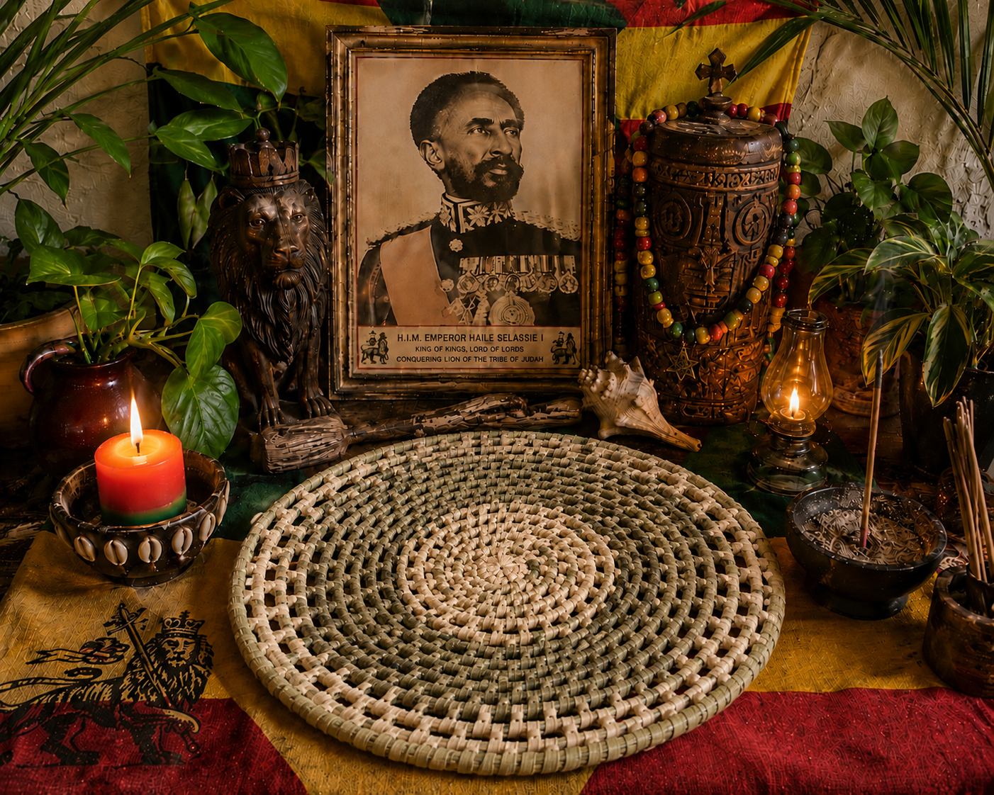Palm Woven Alter/Place Mats