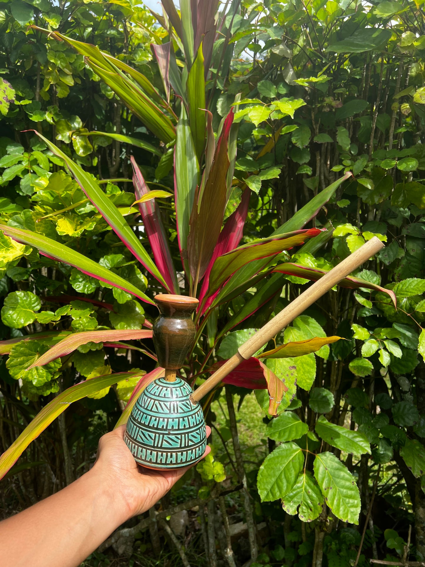 Teal Aztec Tribal Steamaz